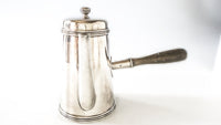 Antique Large Hotel Metropole NY Soldered Coffee Pot Teapot Chocolate Pot 36 oz