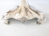 Antique Silver Plate Epergne Figural Griffin Dragon Elkington & Co England 1864