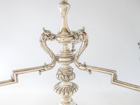 Antique Silver Plate Epergne Figural Griffin Dragon Elkington & Co England 1864