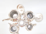 Antique Silver Plate Tea Set Coffee Service By Wallace Bros