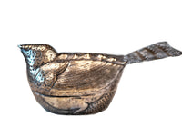 Antique Cambodian Silver Betel Box Khmer Bird And Bunny Rabbit
