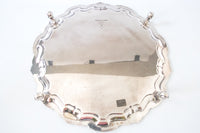 James Dixon And Sons Silver Plate Salver Serving Tray