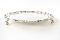James Dixon And Sons Silver Plate Salver Serving Tray