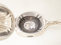 Antique Silver Soldered Teapot 1920 FCC Railroad Hotel Restaurant Club