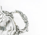 Vintage Silver Plate Bristol By Poole Butler Tray Oval Serving Tray 70