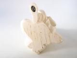Vintage Chinoiserie Statue Sculpture A. Giannelli Marble Signed