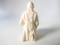 Vintage Chinoiserie Statue Sculpture A. Giannelli Marble Signed