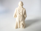 Vintage Chinoiserie Statue Sculpture A. Giannelli Marble Signed