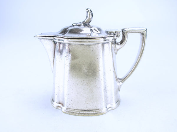 Railroad Silver Soldered Pitcher Creamer NYC Lines Railroad Reed & Barton Train Dining Car 1929