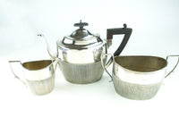 Antique Silver Plate Edwardian Tea Set James Dixon & Sons Sheffield Circa Early 1900s