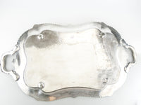 Antique XL Silver Plate Serving Tray Barbour Silver Co Circa 1890s