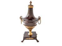 Vintage Brass Grecian Urn Style Mantel Decor