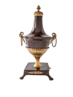 Vintage Brass Grecian Urn Style Mantel Decor