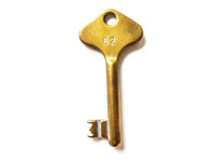 Railroad Key Adlake ACL RR Brass Skeleton Keys Set Atlantic Coast Line