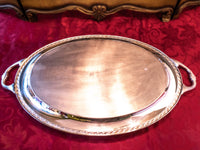 Vintage 5 Piece Silver Plate Tea Set Coffee Service With Tray