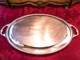 Vintage 5 Piece Silver Plate Tea Set Coffee Service With Tray