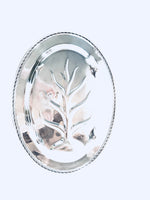 Vintage Ornate Silver Plate Meat Tray Carving Tray Wm Rogers