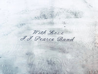 Vintage Plate Oval Serving Tray JJ Pearce Band Sheridan Silver Co