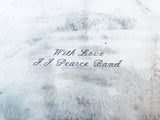 Vintage Plate Oval Serving Tray JJ Pearce Band Sheridan Silver Co