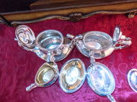 Antique Silver Plate Tea Set Coffee Service Set By Gorham Circa 1916 Tea and Coffee Sets