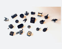 Vintage Lot of Miniature Brass Items 20 Durham Industries Dollhouse
