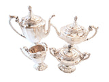 Vintage Eternally Yours Silver Plate Tea Set Rogers Bros IS