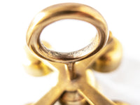 Solid Brass Quadruple Sacristy Altar Bells Religious Bells