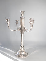 Antique Silver Plate Candelabra Silver Plate 5 Light 19" Tall Candle Holder Monarch Silver Co