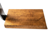 Vintage Estate Wine Opener With Stand Brass Oak Wood Decorker Bar Hollywood Regency Barware
