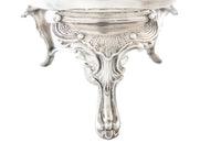 Silver Plate Casserole Buffet Stand Chafing Warming Dish