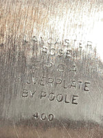 Vintage XL Silver Plate Serving Tray Lancaster Rose