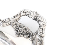 Vintage XL Silver Plate Serving Tray Lancaster Rose