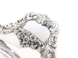 Vintage XL Silver Plate Serving Tray Lancaster Rose