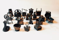 Vintage Lot of Miniature Brass Items 20 Durham Industries Dollhouse