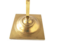 Frederick Cooper Brass Candelabra Pair Adjustable Swing Arms Candle Holder Classic Chippendale