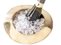 Vintage Brass Top Hat Champagne Chiller Ice Bucket