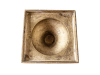 Vintage Brass Urn Style Vase Candle Holder