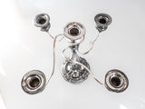 Victorian Candelabra Silver Plate 5 Light Candle Holder EG Webster And Son Quadruple Plate
