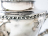 Vintage Silver Plate Tea Set Reed Barton 3850 3 Piece Set