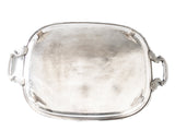 Silverplate Trophy Tray Tennis Tournament 1976 SCC Mixed Doubles Championship Decorative Trays