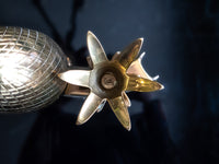 Brass Pineapple Candle Holders Centerpiece 12 Piece Hollywood Regency
