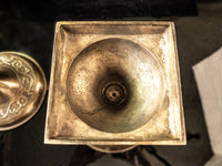 Vintage Bronze Brass Urn 2 piece Ice Bucket Mantle Decor