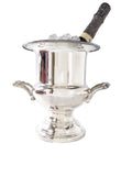 Vintage Silver Plate Loving Cup Champagne Chiller Ice Bucket Silver And Silverplate