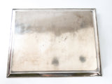 Antique Silver Plate Serving Tray Aesthetic Design Circa 1893 Trays