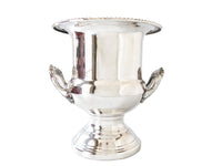 Vintage Silver Plate Champagne Chiller Ice Bucket Trophy Style Barware