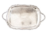 Vintage Silver Plate Serving Tray Kings Court By W&S Blackinton Trays