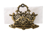 Vintage Ornate Brass Letter Holder