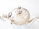 Pan Am Airlines Silver Plate Coffee Pot Teapot Large 10" Hotel Military RR Silver