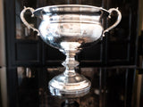 Vintage Hammered Silver Tone Urn Trophy Loving Cup Champagne Chiller Mantel Decor Barware