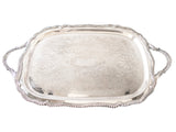 Vintage Silver Plate Serving Tray Kings Court By W&S Blackinton Trays